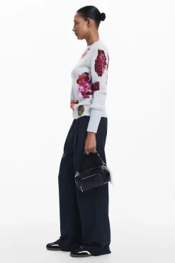 Floral sweater M. Christian Lacroix