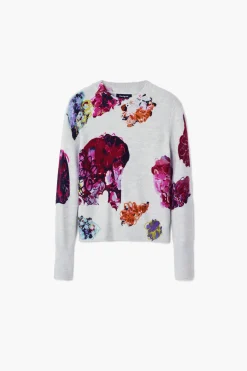 Floral sweater M. Christian Lacroix