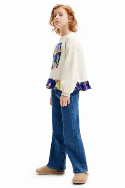 Floral sweatshirt