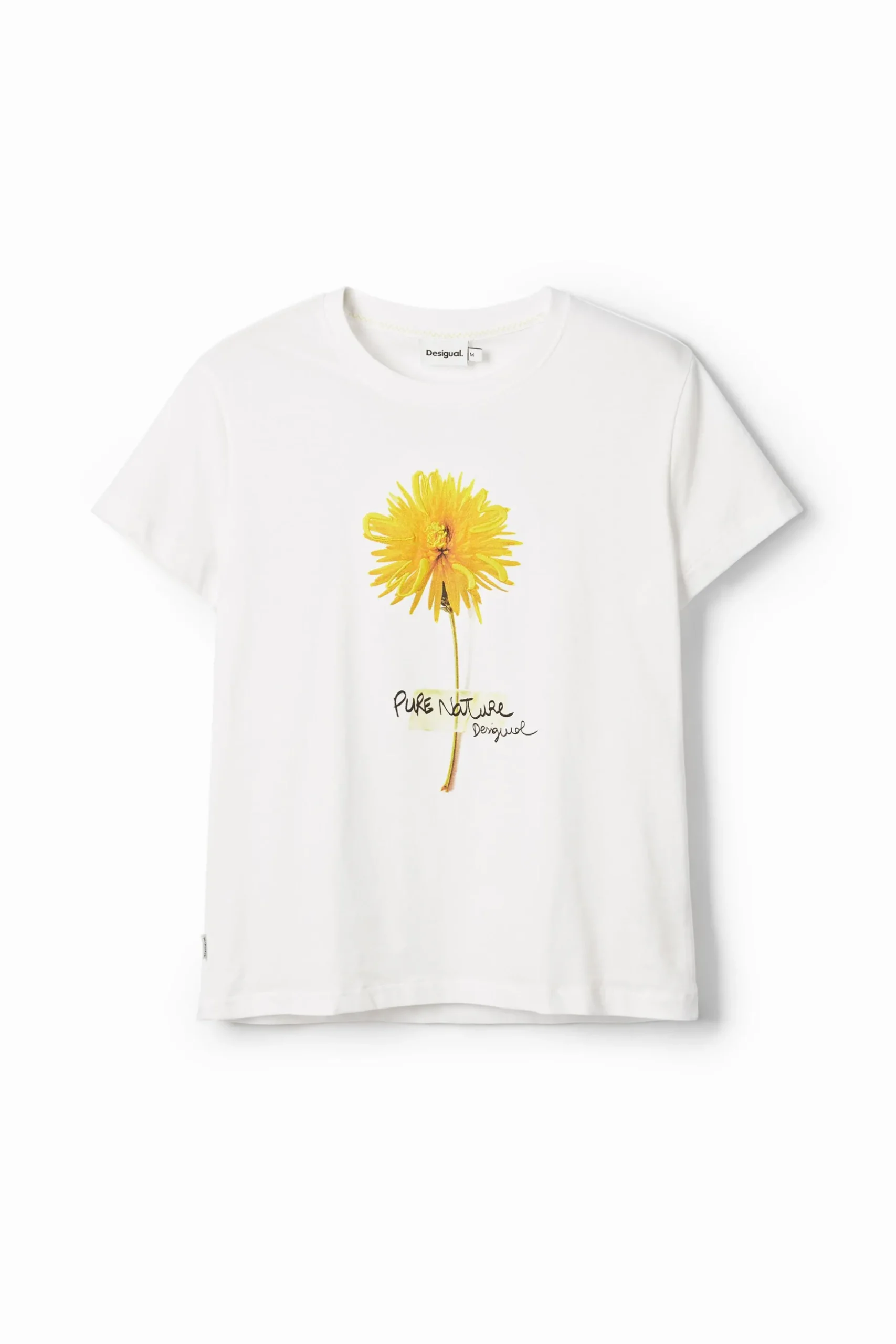 Flower illustration T-shirt