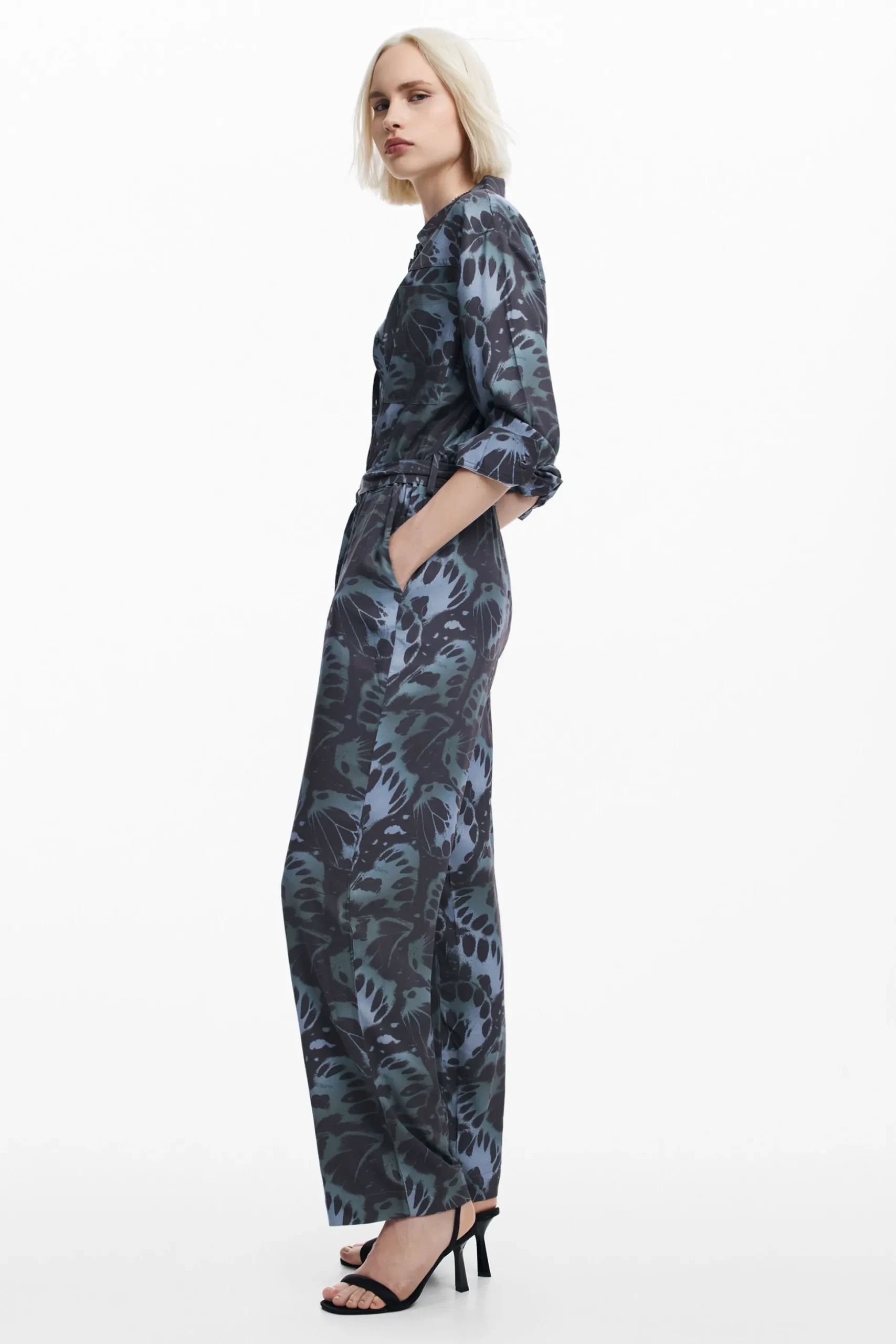 Flowy printed jumpsuit