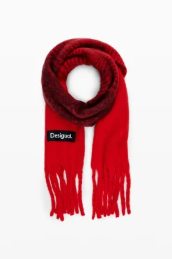 Fringed scarf