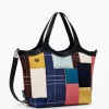Geometric handle bag