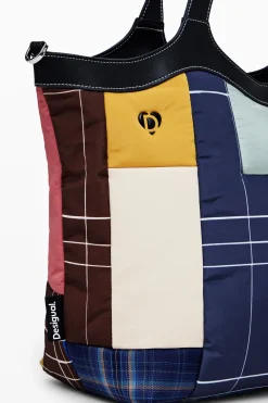 Geometric handle bag