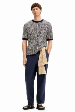 Geometric print T-shirt