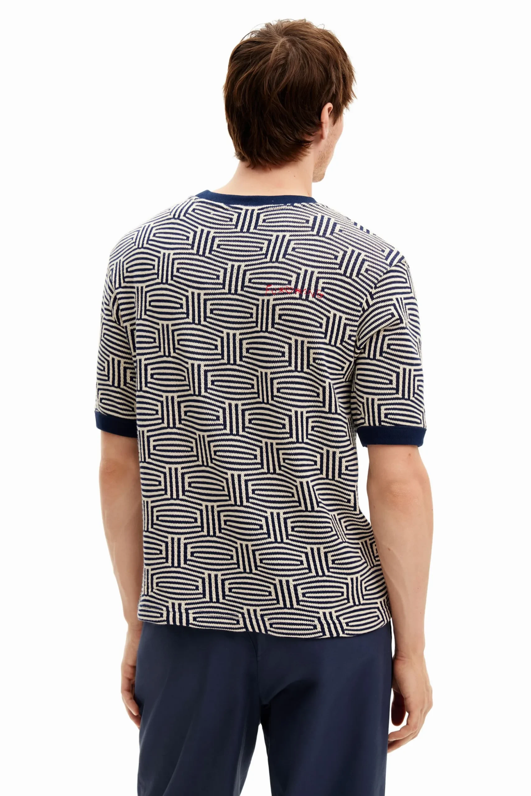 Geometric print T-shirt