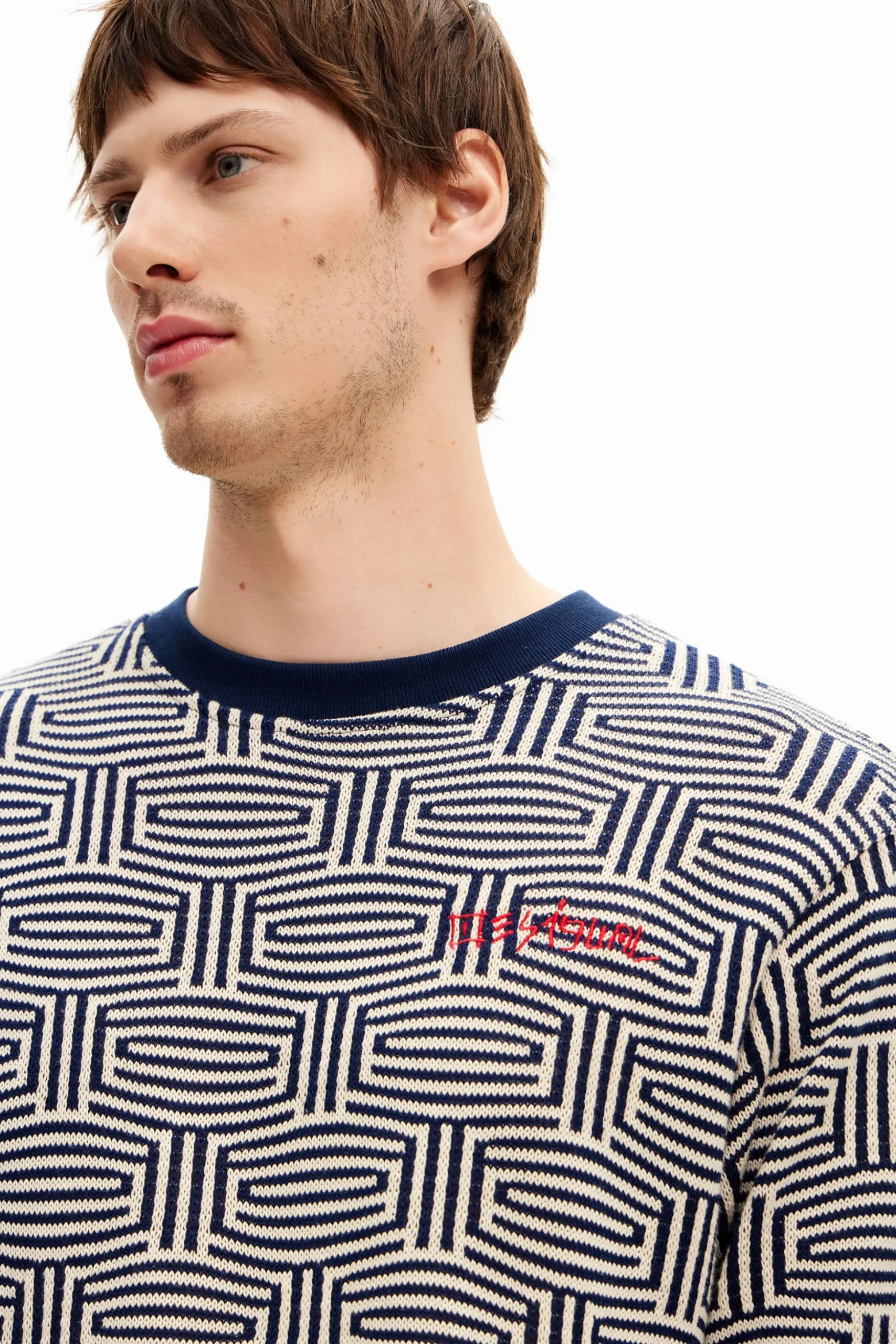 Geometric print T-shirt