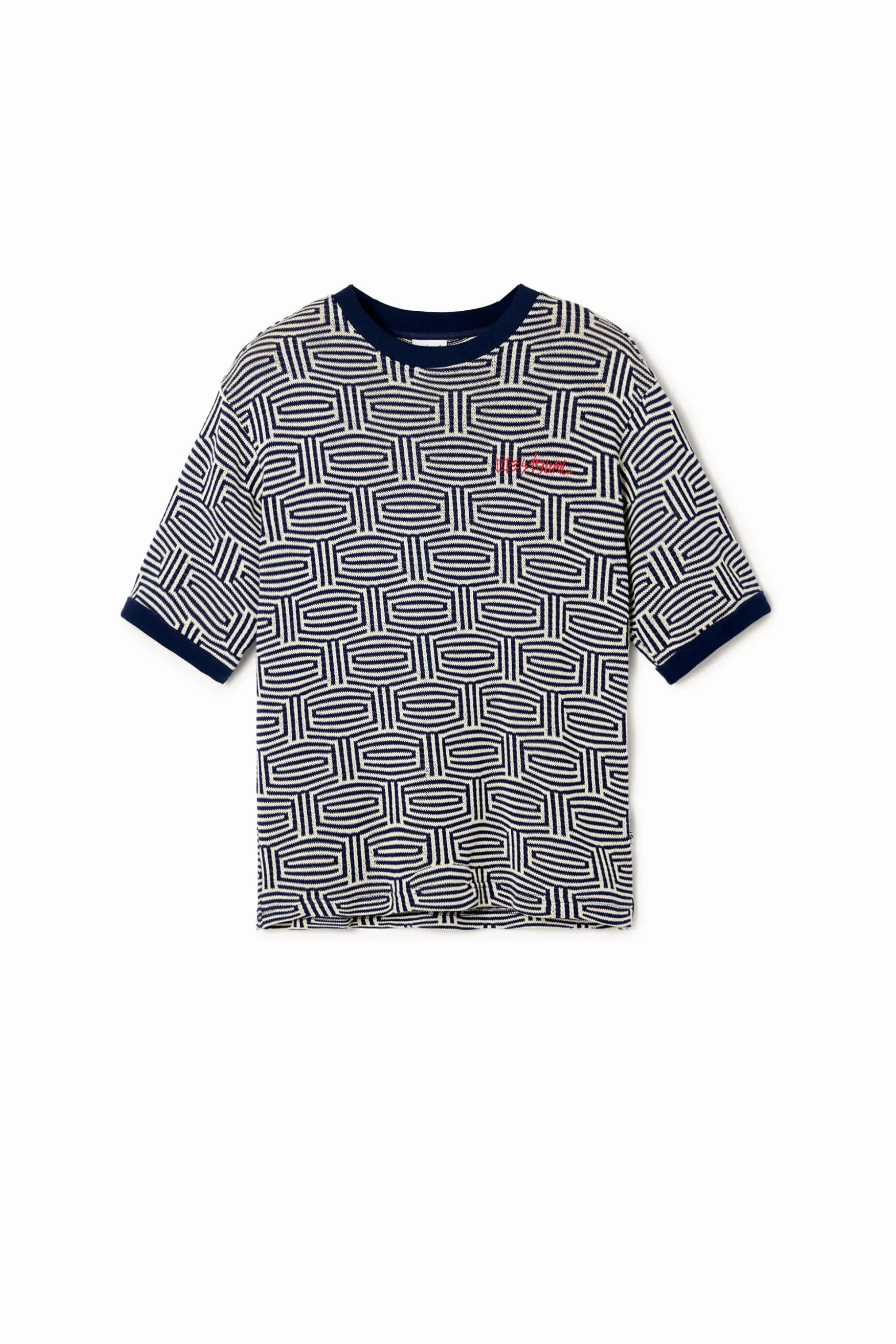 Geometric print T-shirt