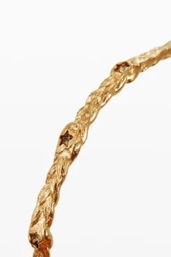 Gold-plated star bracelet Zalio