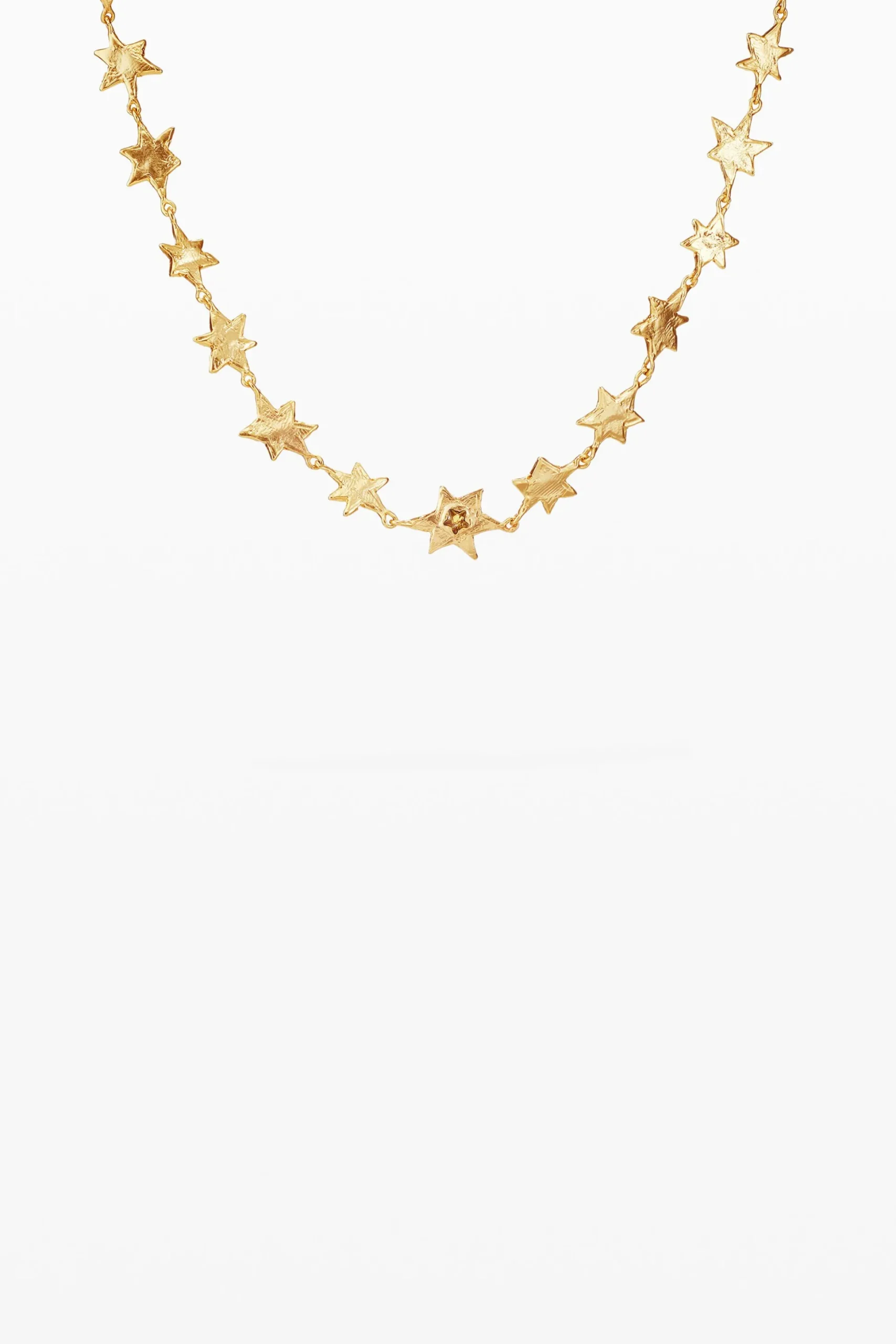 Gold-plated star choker Zalio