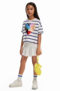 Heart stripe dress