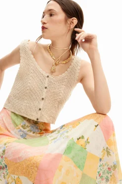 Hybrid midi dress