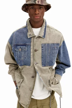 Hybrid parka jacket