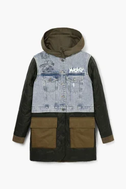 Hybrid parka with Mickey hood