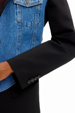 Hybrid trucker blazer