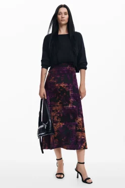 2-in-1 midi dress