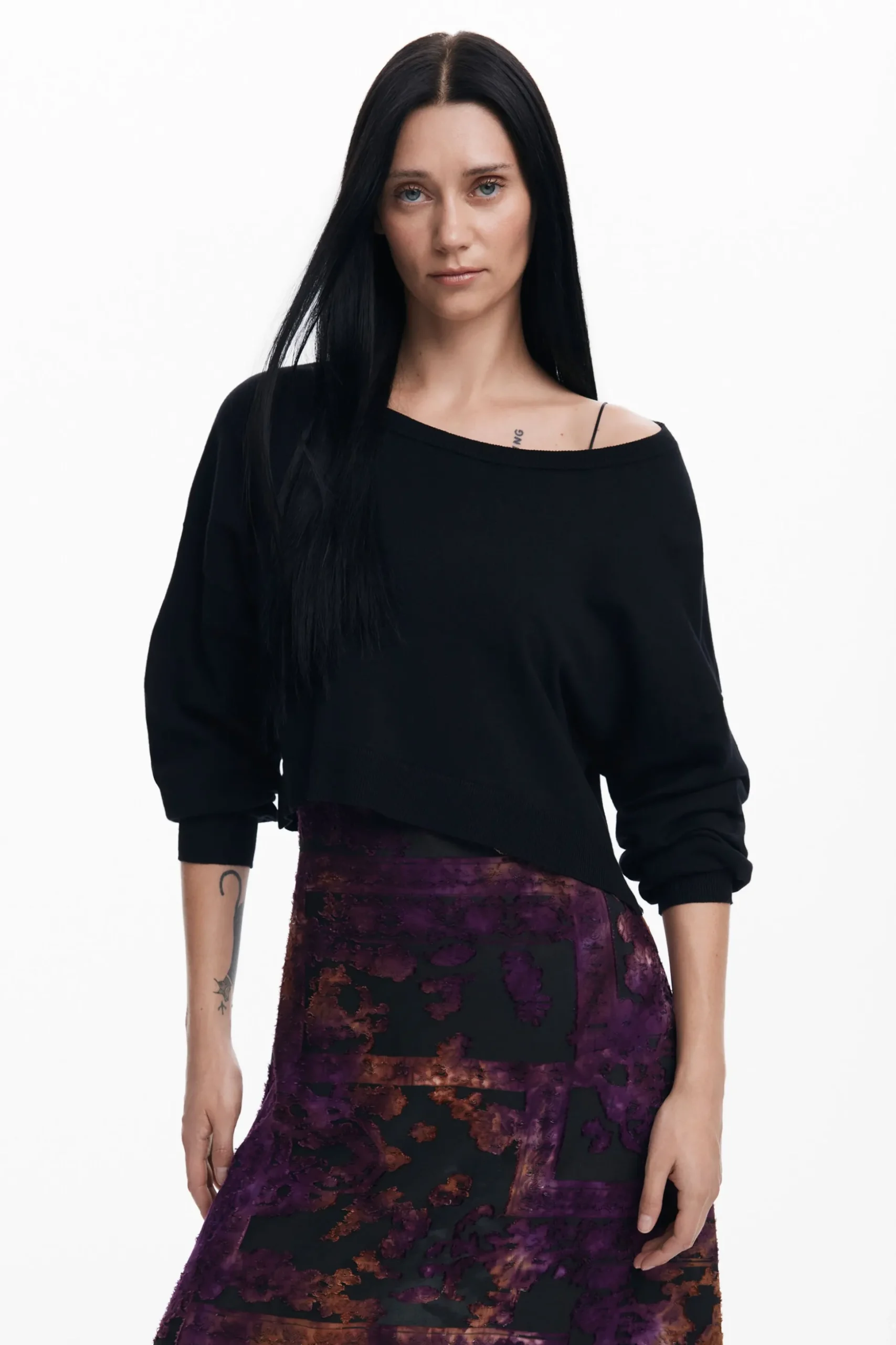 2-in-1 midi dress