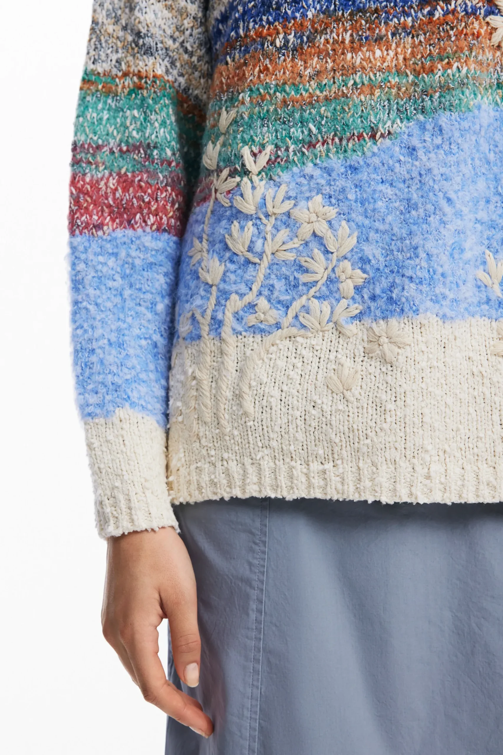 Knit sweater