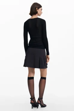 Knit T-shirt