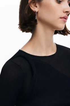 Knit T-shirt