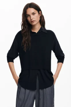 Knitted shirt
