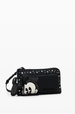 L studded wallet Mickey