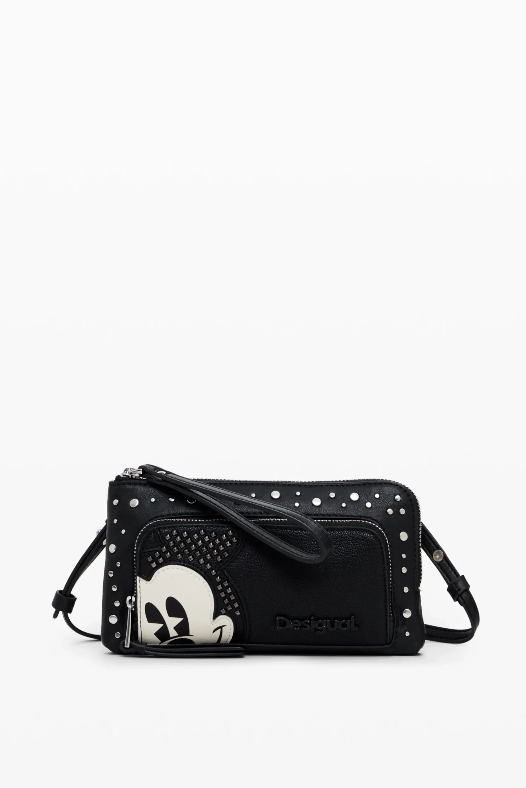 L studded wallet Mickey
