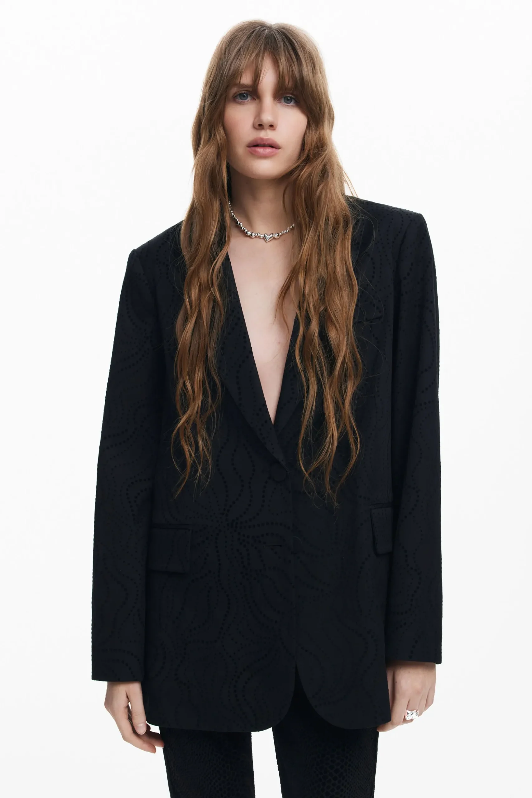 Laser-cut blazer