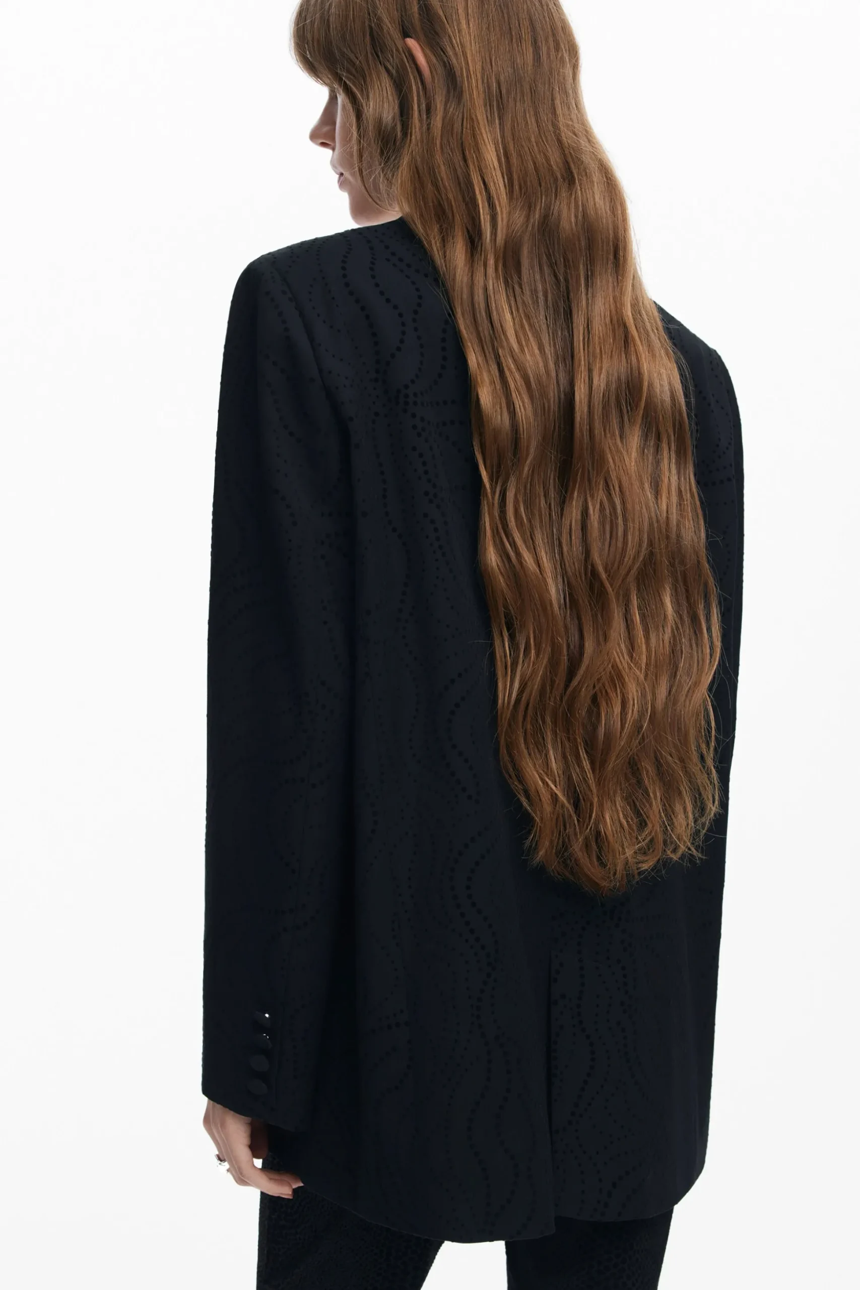 Laser-cut blazer