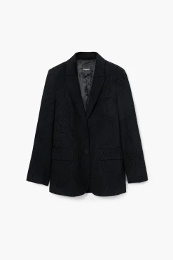 Laser-cut blazer