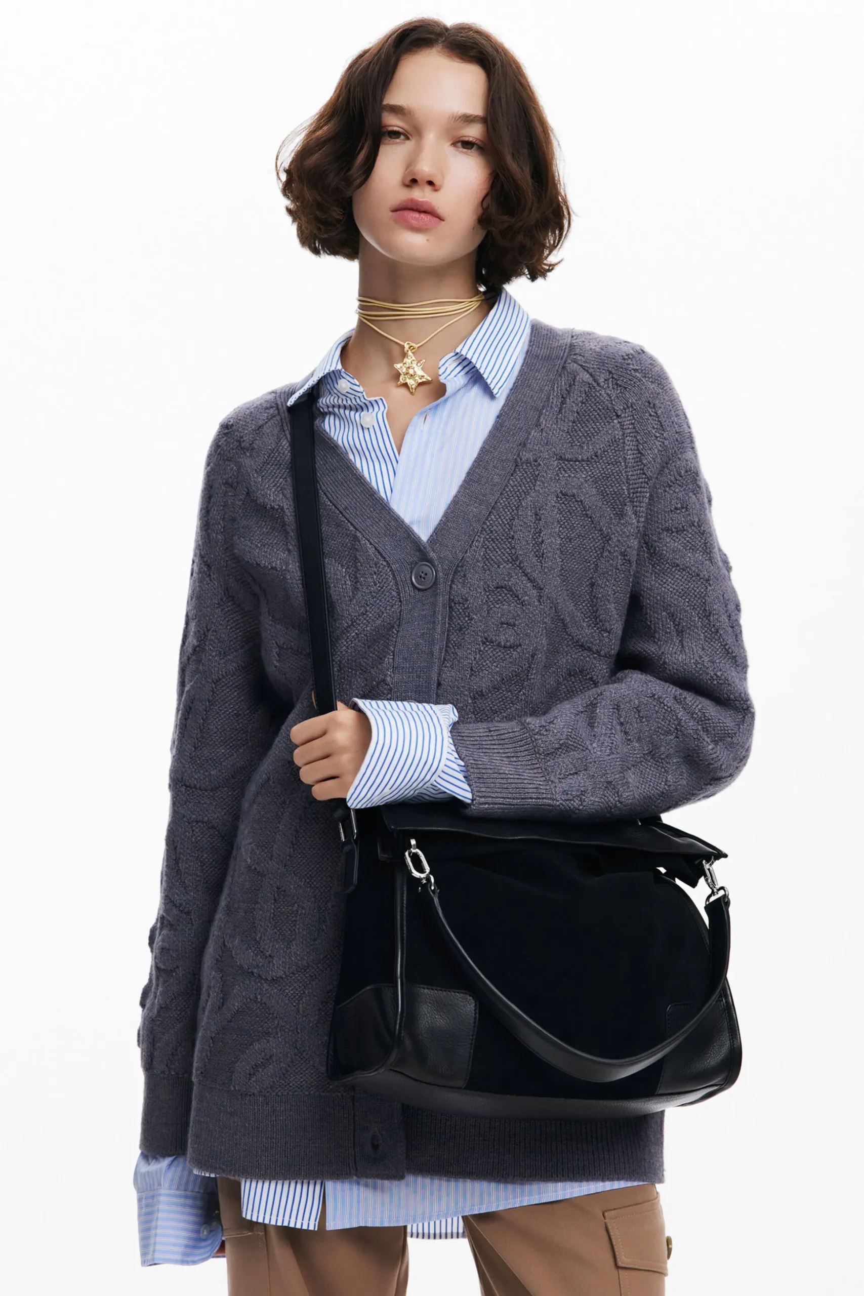 Leather M Bag