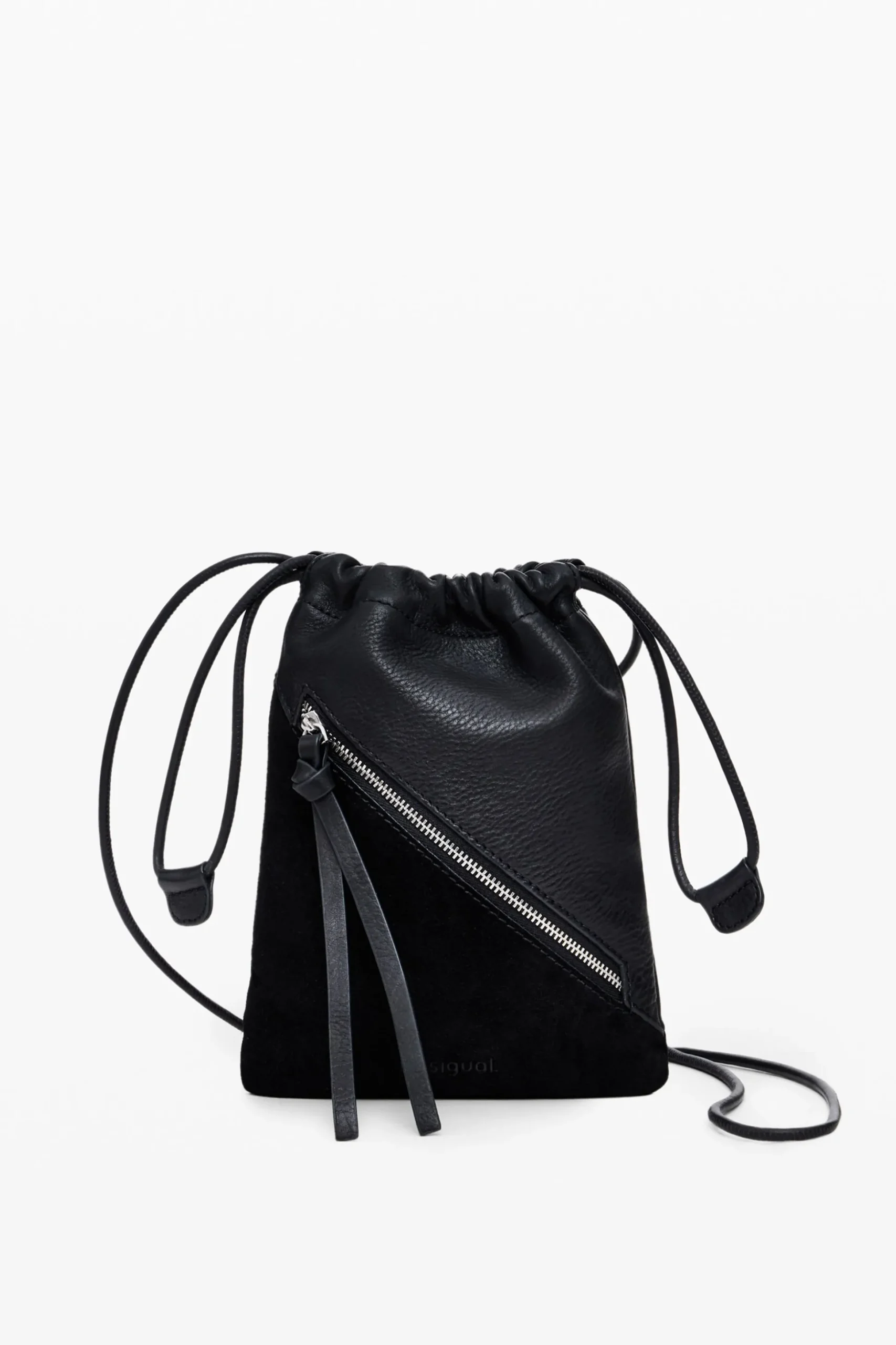 Leather wallet smartphone pouch