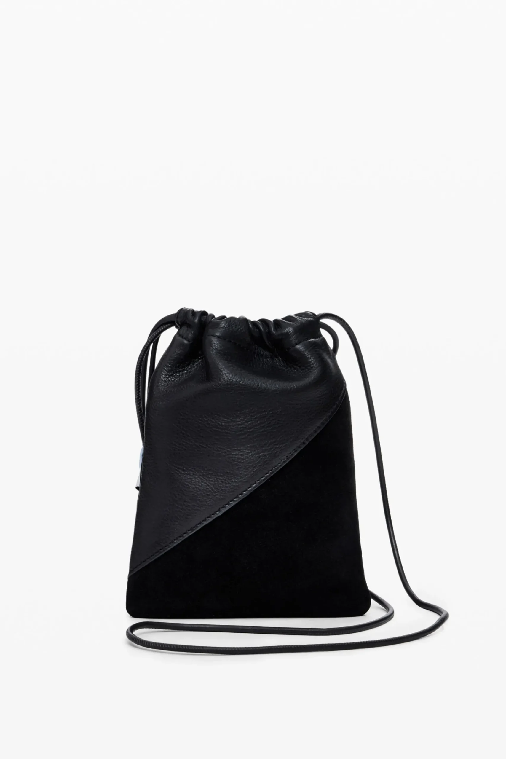 Leather wallet smartphone pouch