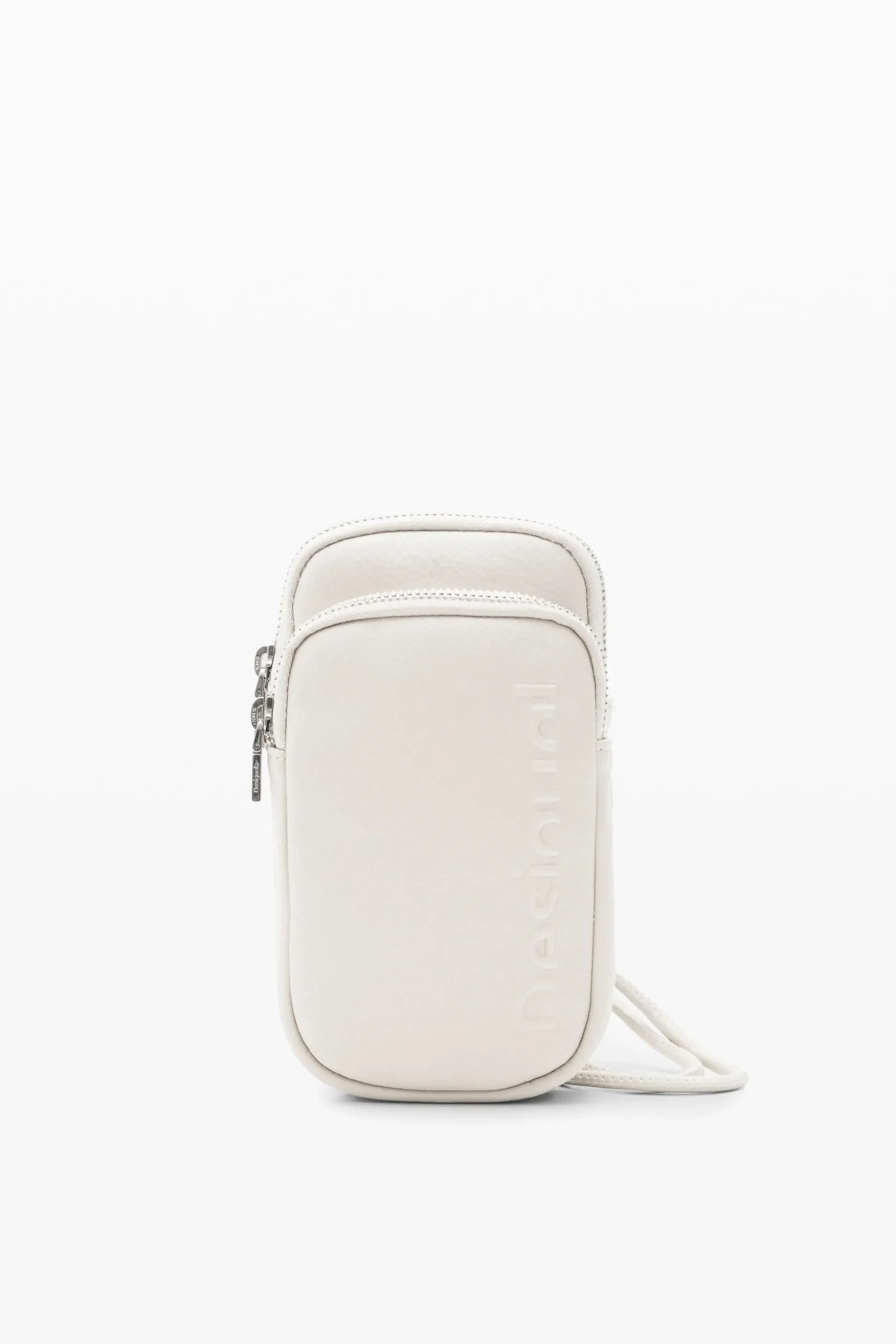 Leather-effect wallet phone pouch