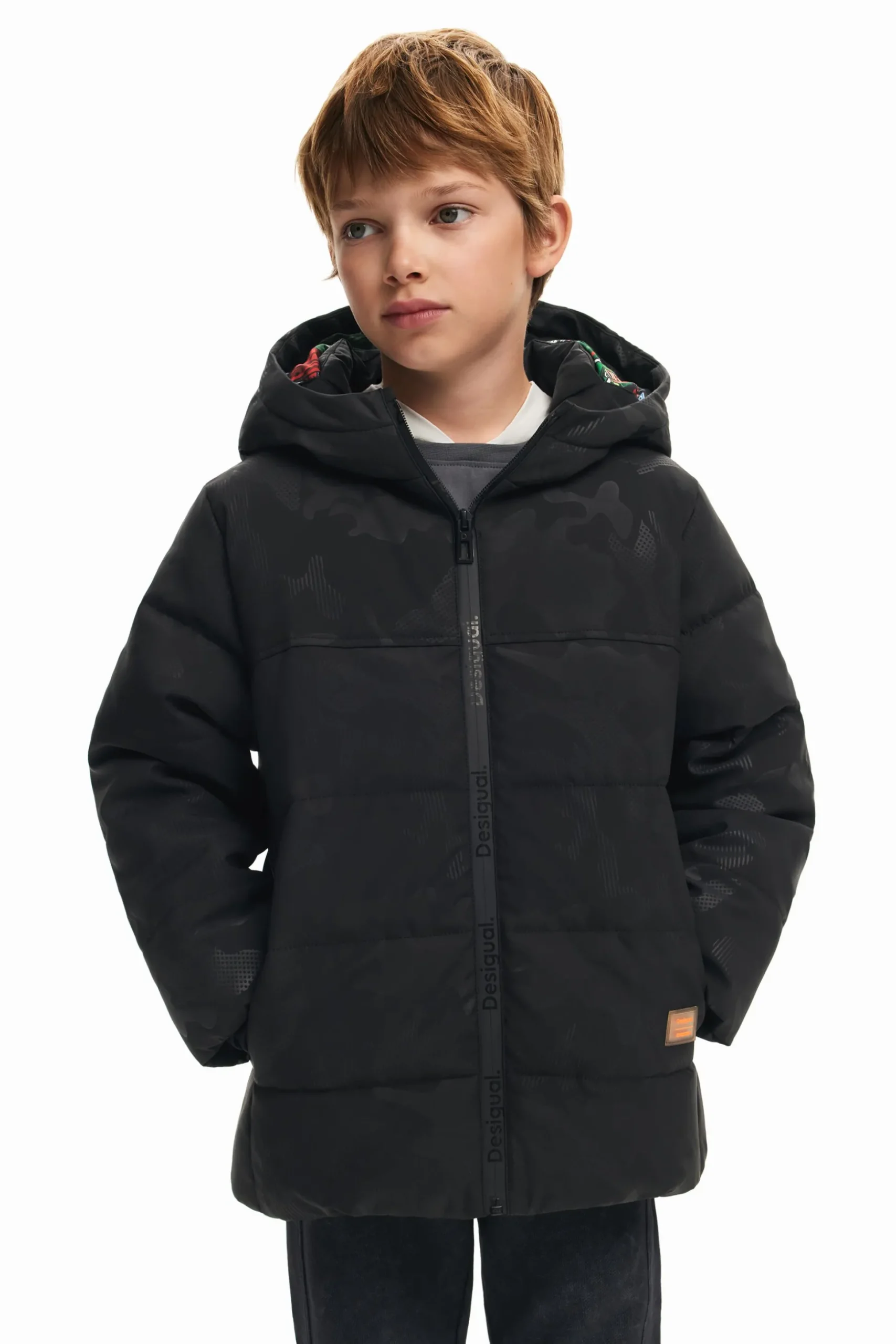 Long coat with pockets