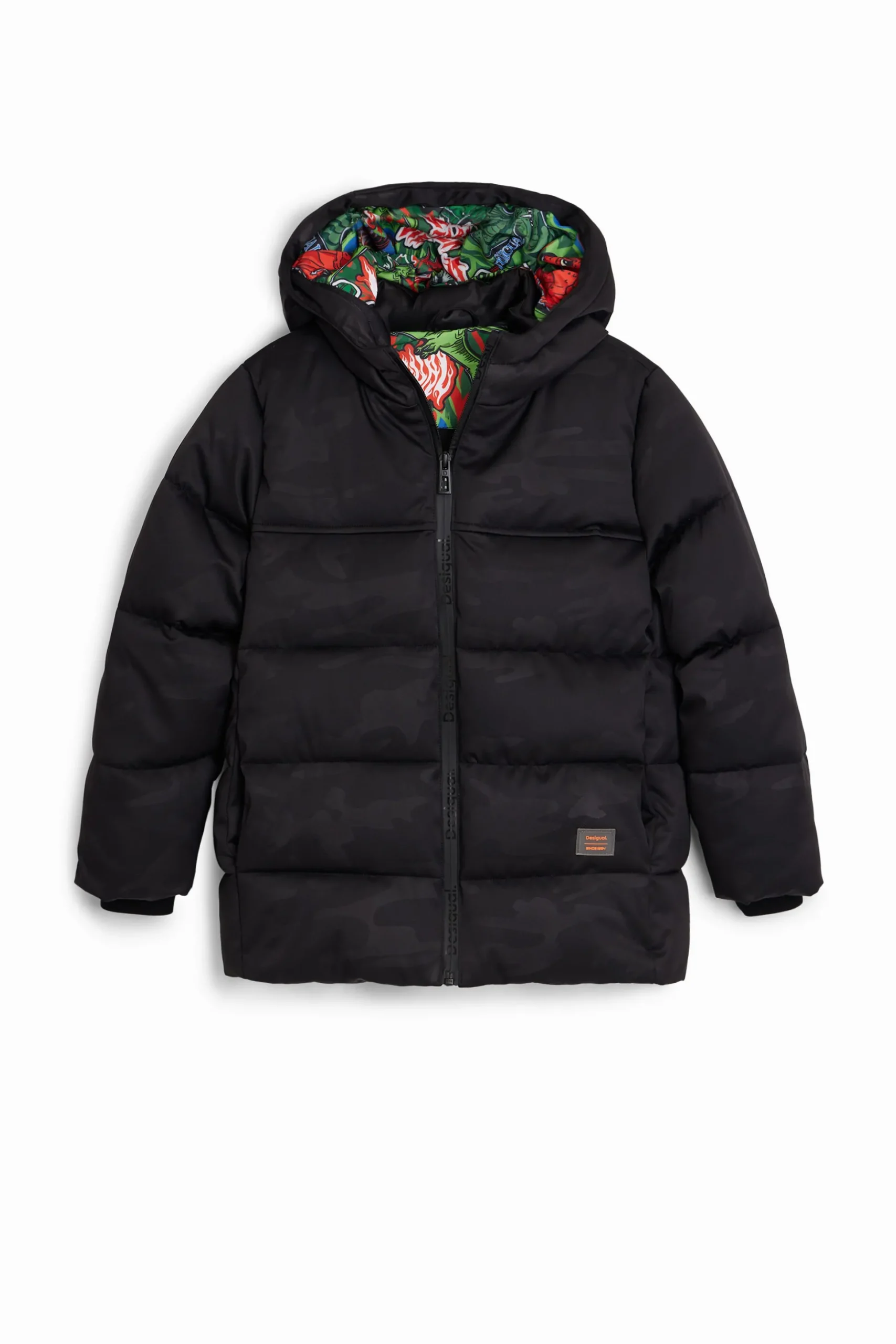 Long coat with pockets