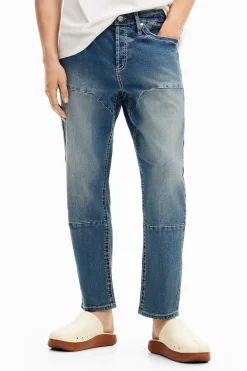Long denim pants