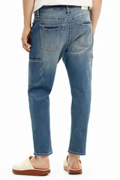 Long denim pants
