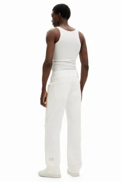 Long denim pants