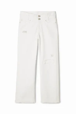 Long denim pants
