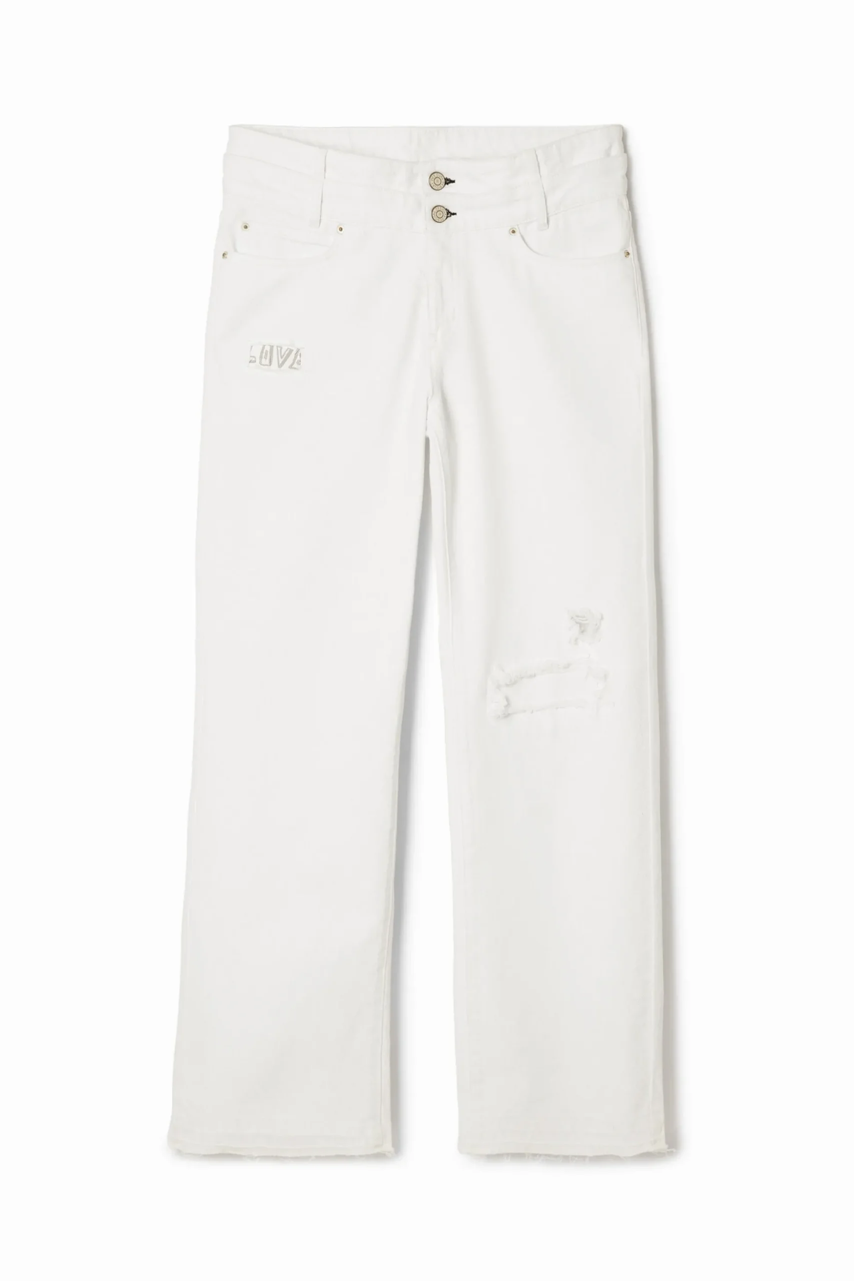 Long denim pants