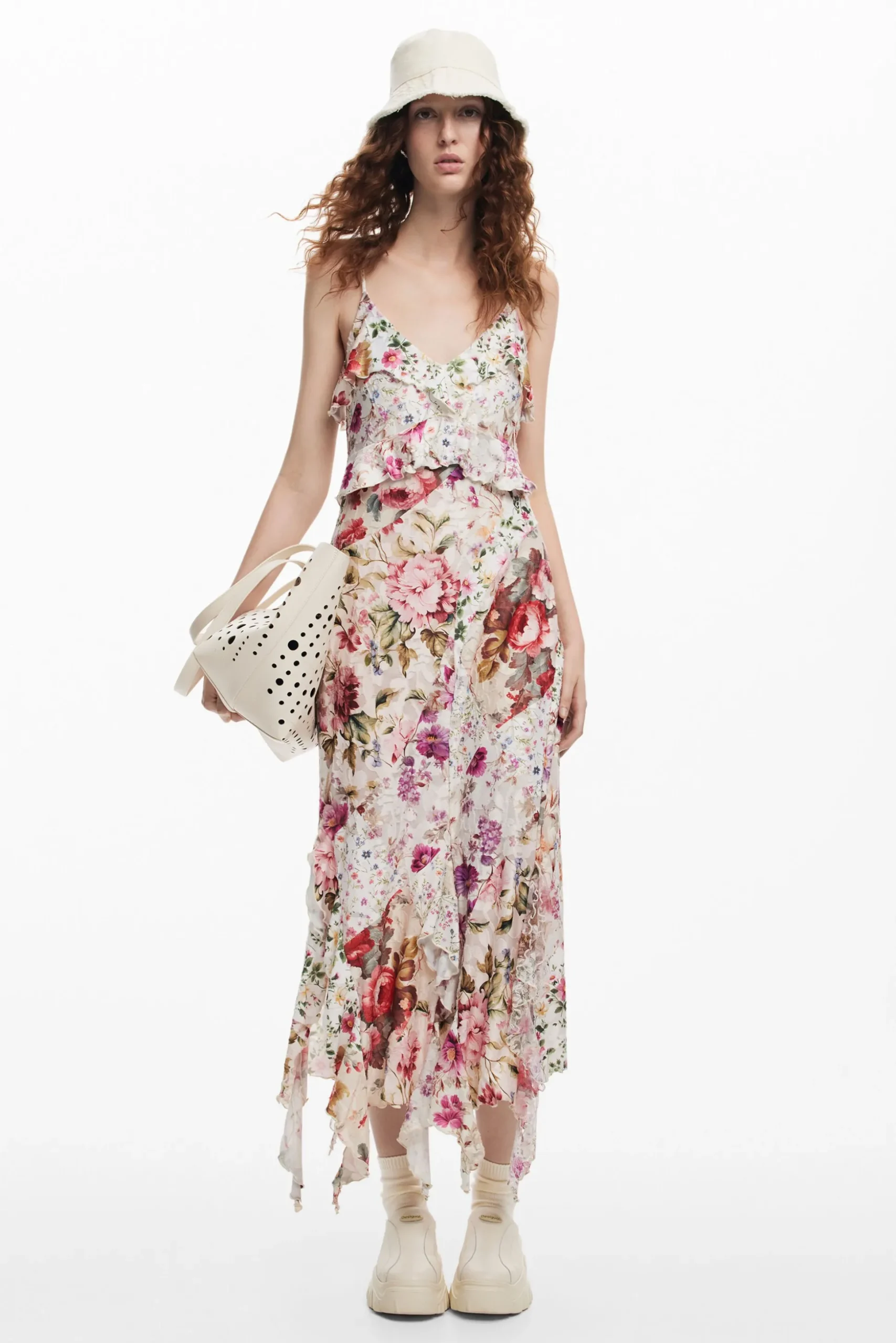 Long floral dress