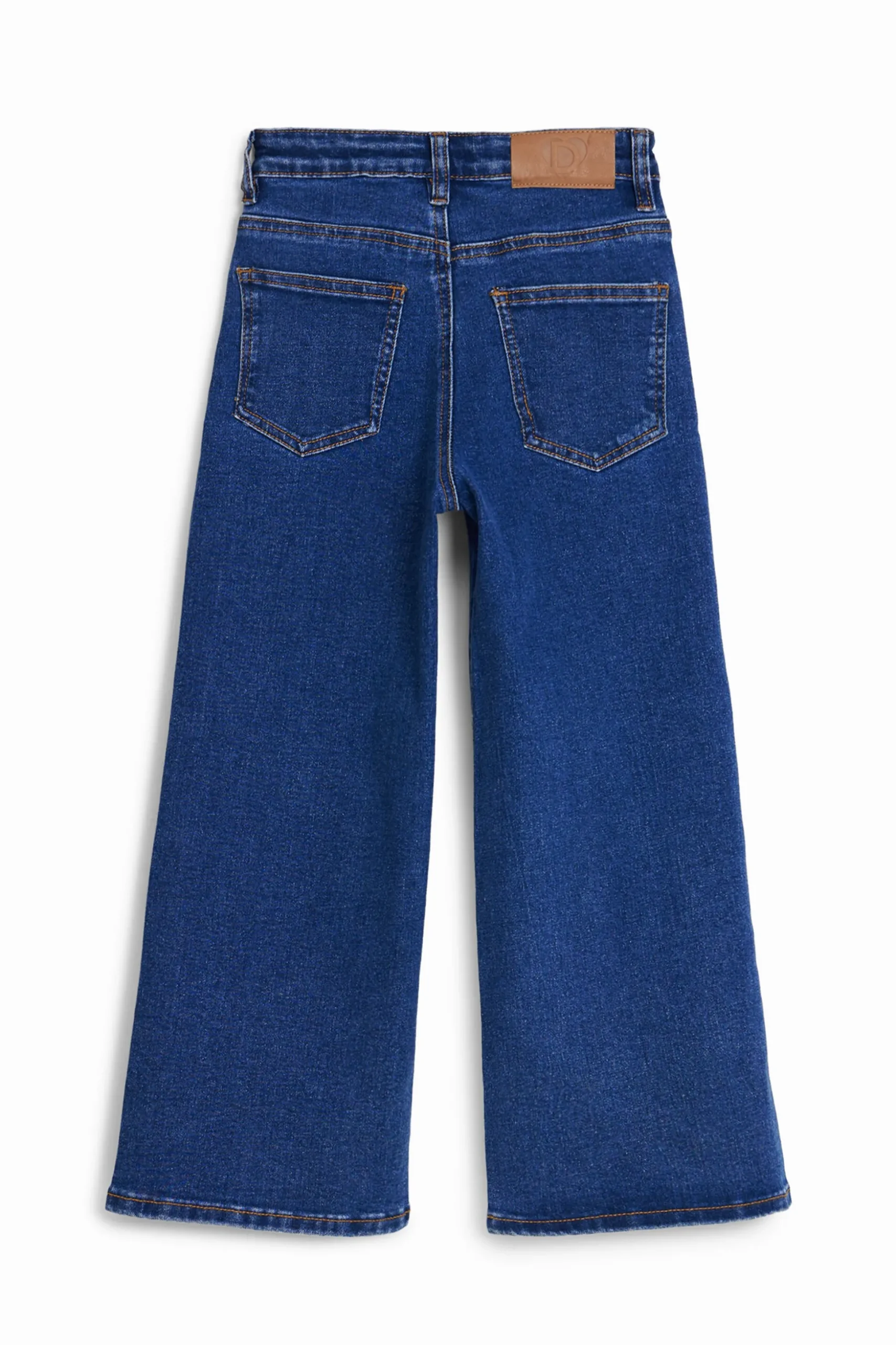 Long jeans with dots