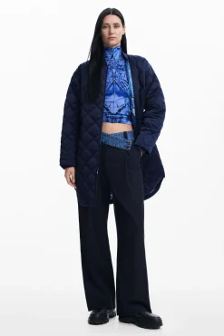 Long padded coat