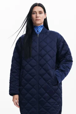 Long padded coat