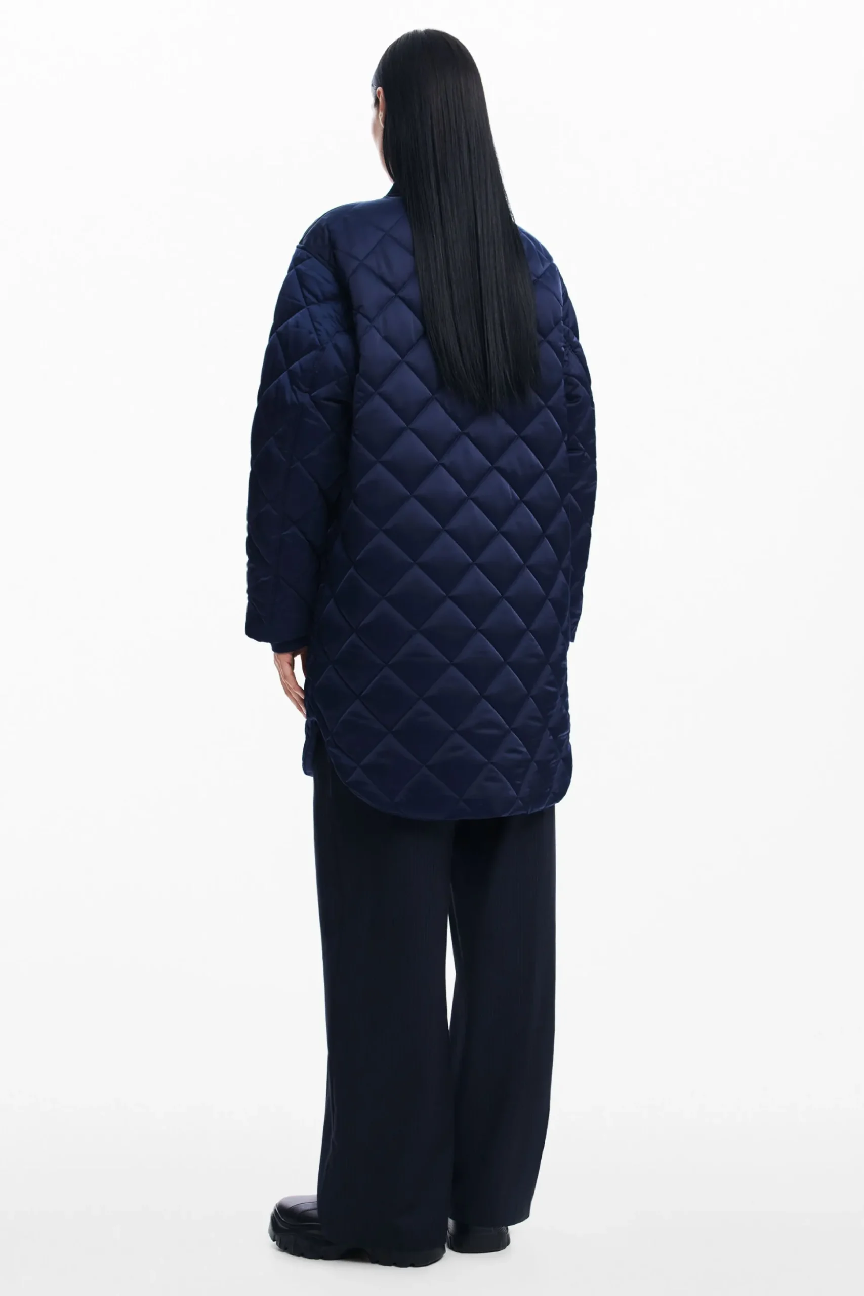 Long padded coat