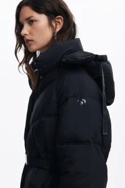 Long padded coat