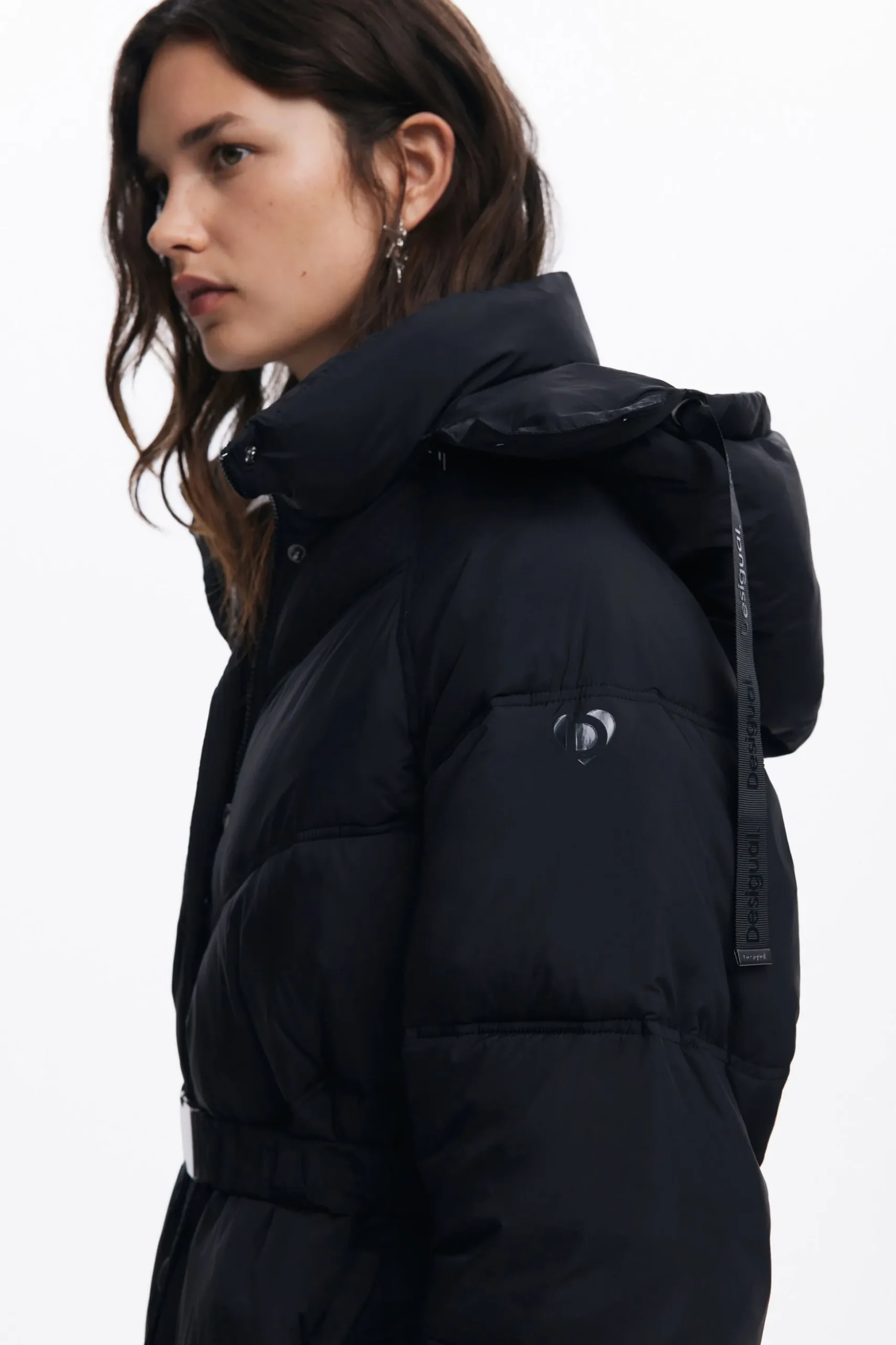 Long padded coat