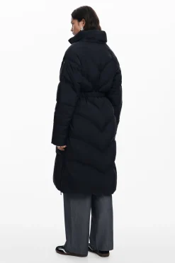 Long padded coat