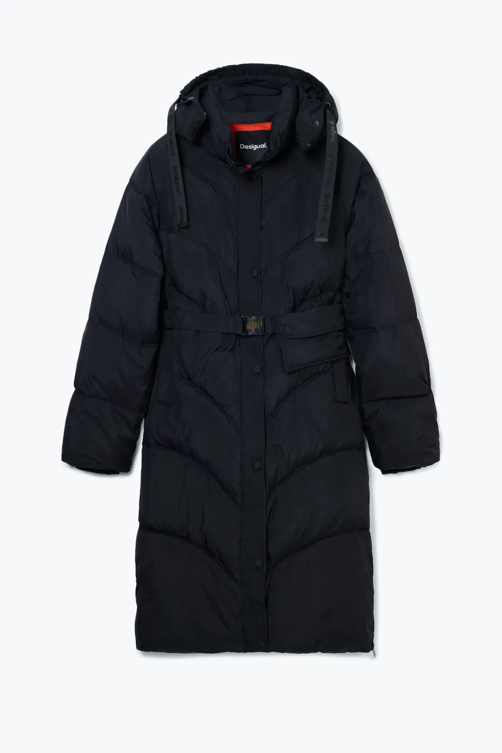 Long padded coat